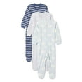 thumbnail image 1 of George Baby Boys' Sleeper 3-Pack, 1 of 2