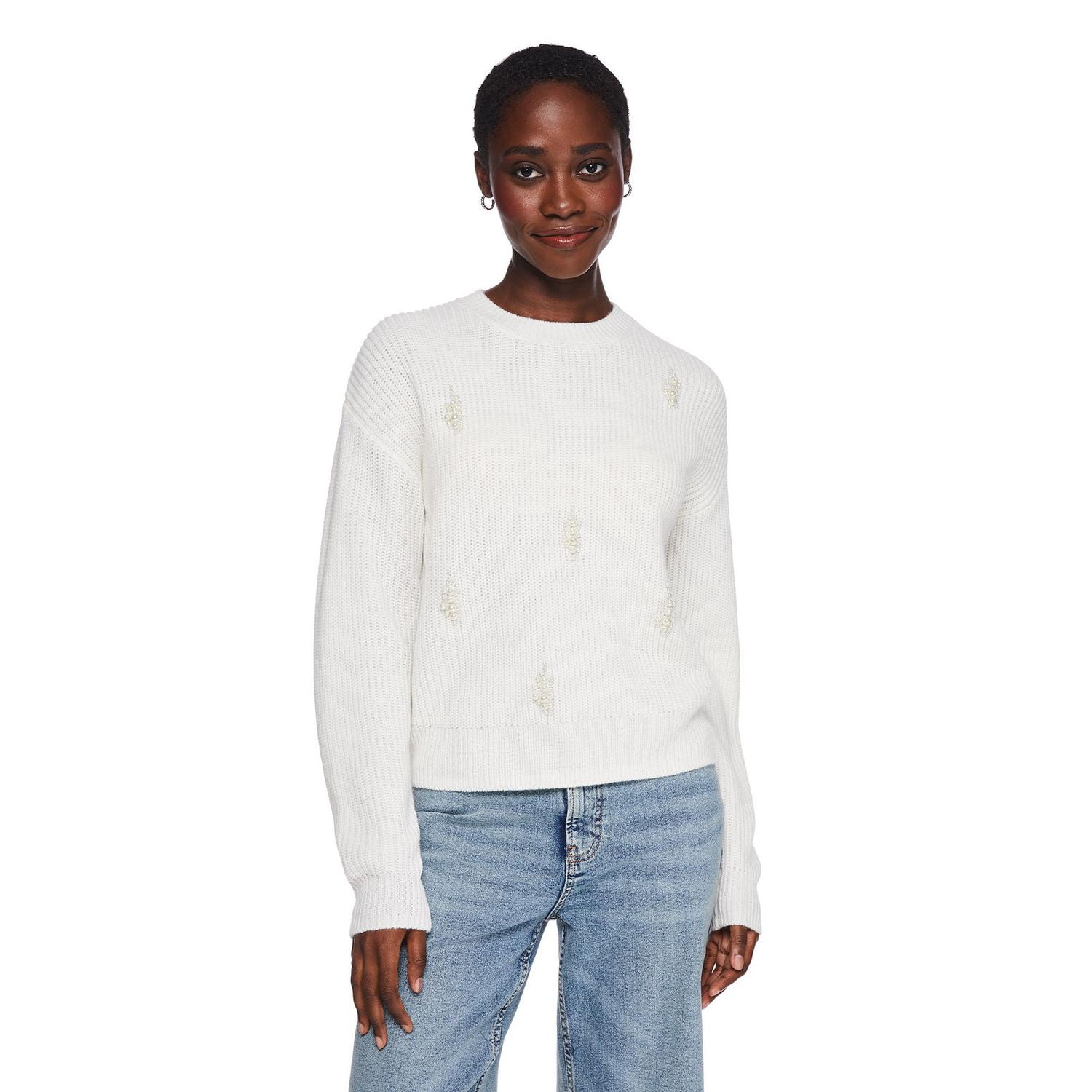 Chandail perlé George pour femmes Tailles TP–TTG