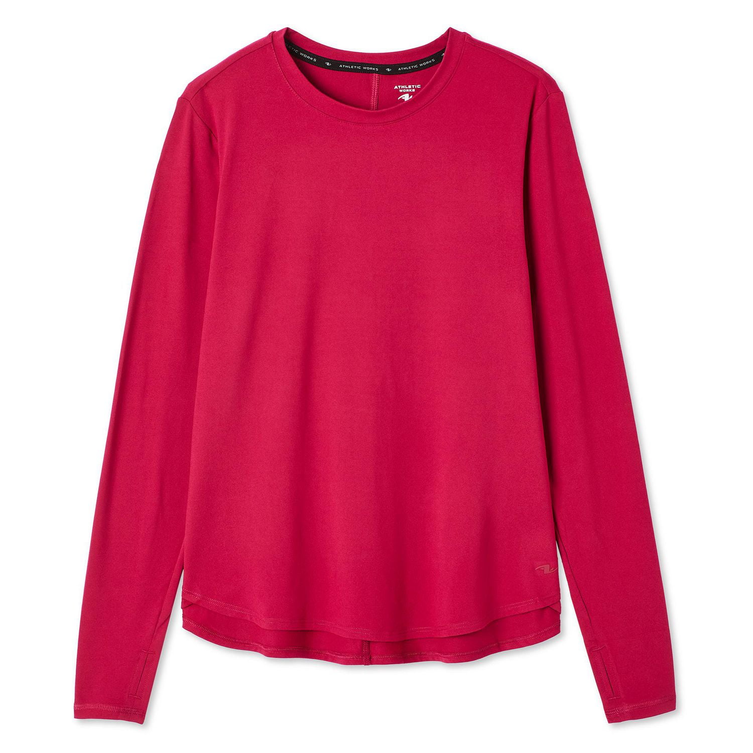 T-shirt à manches longues Athletic Works pour femmes