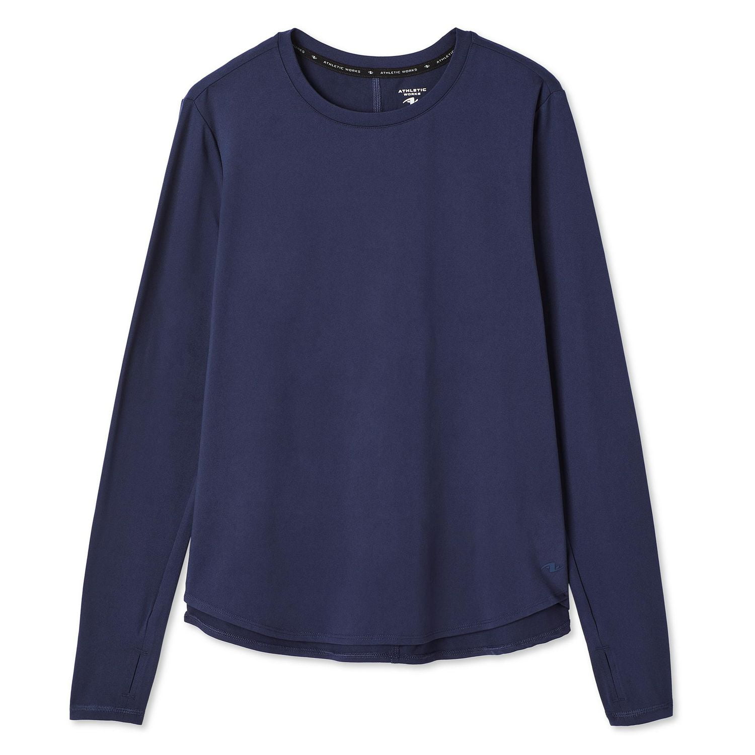 T-shirt à manches longues Athletic Works pour femmes Tailles TP–TTG