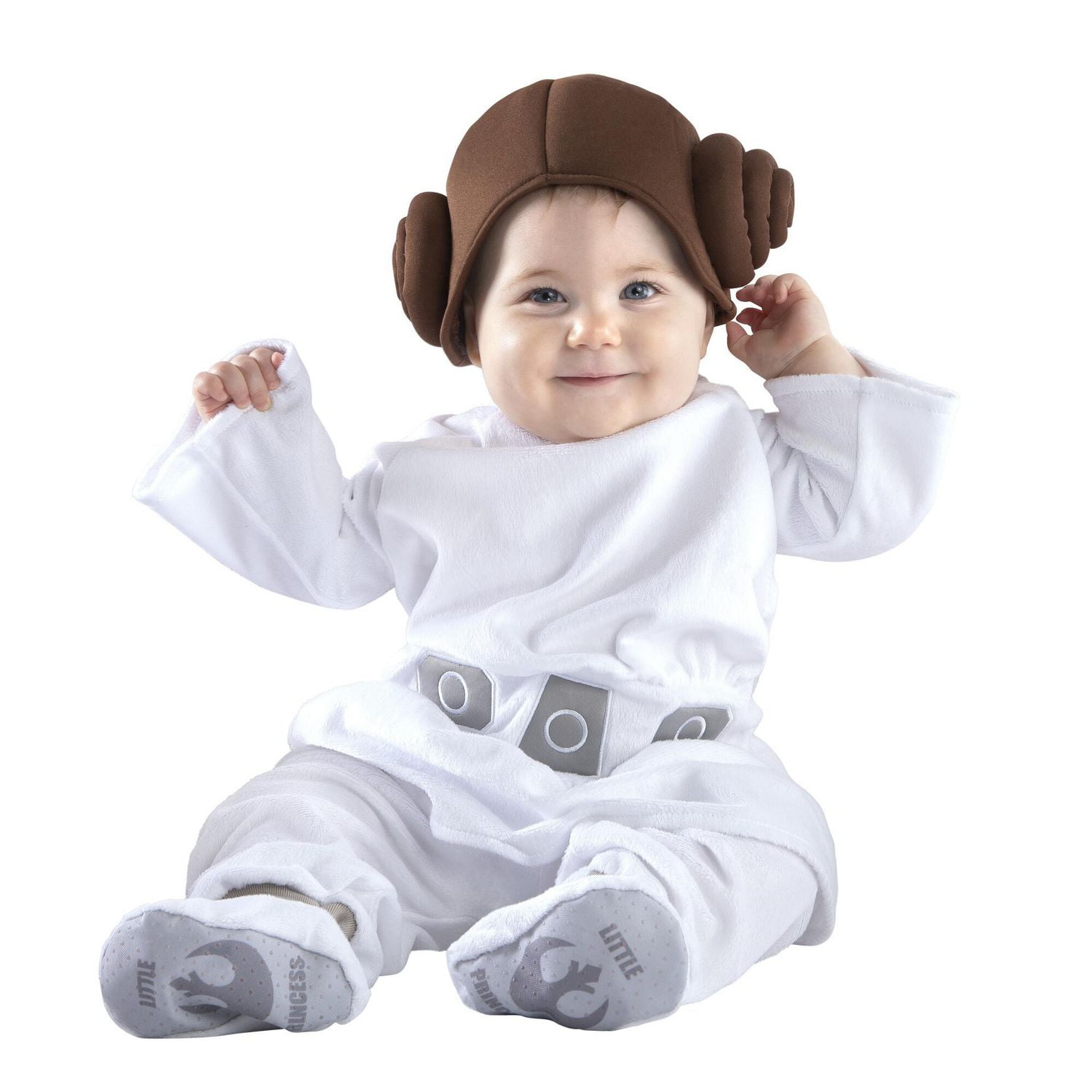 STAR WARS PRINCESS LEIA INFANT COSTUME - Tunique et pantalon en jersey de  poly avec chignons, bonnet et chaussons - Walmart.ca