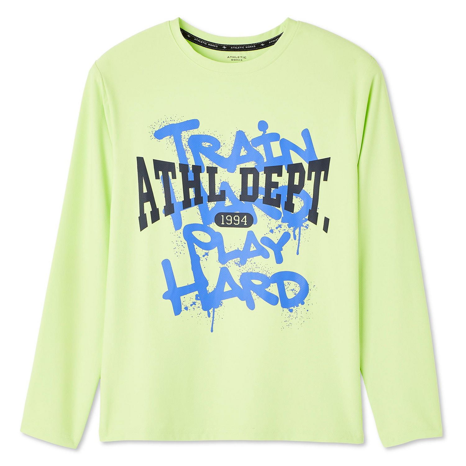 Athletic Works Boys' Long Sleeve Graphic Tee