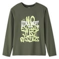 thumbnail image 1 of Athletic Works Boys' Long Sleeve Graphic Tee, 1 of 2