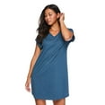 thumbnail image 1 of George Women's V-Neckline Nightshirt, 1 of 6