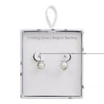 thumbnail image 2 of Luxury Designs Boucles d'oreilles dormeuses en perles en argent sterling, 2 of 2