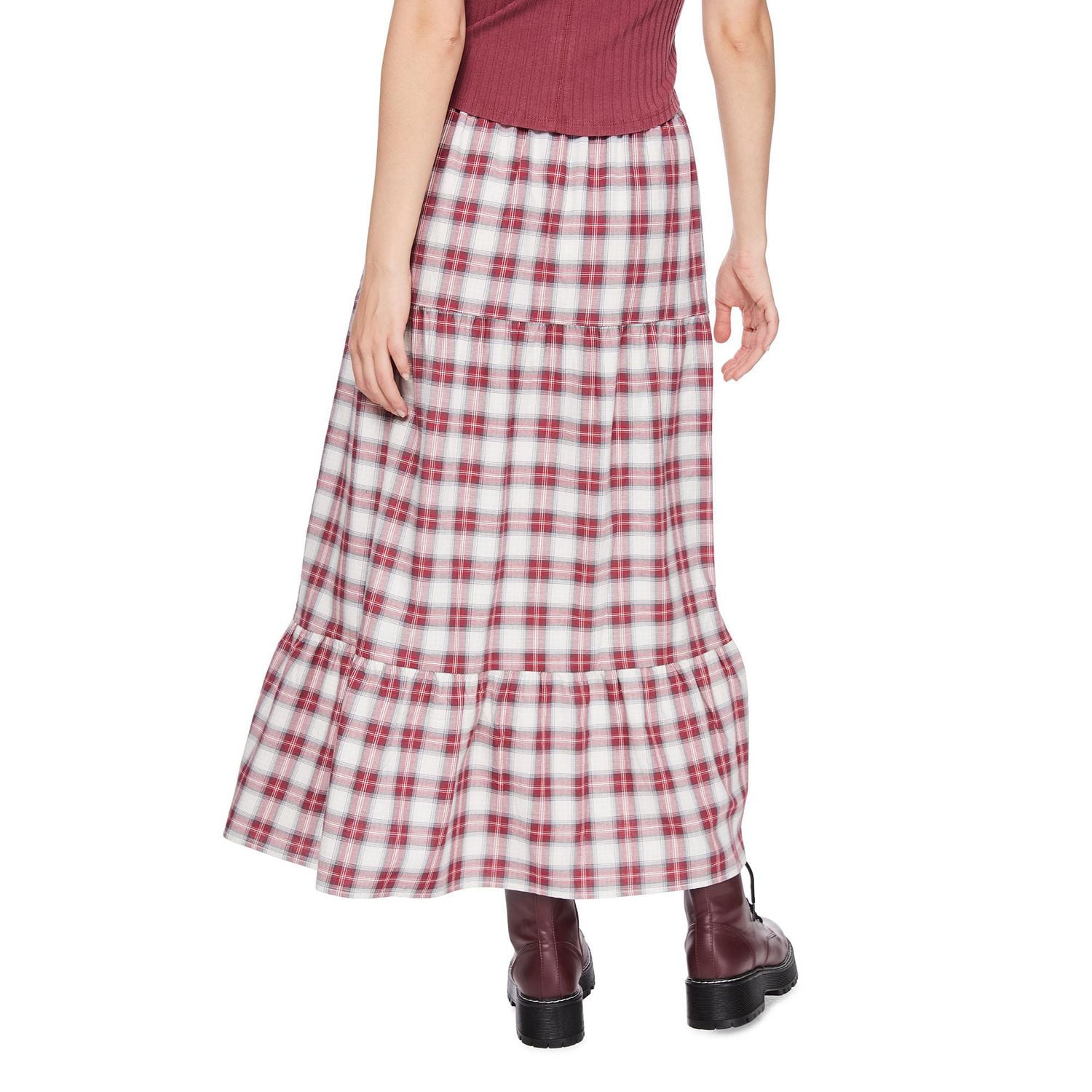 Wild Skye Women's Flannel Maxi Skirt