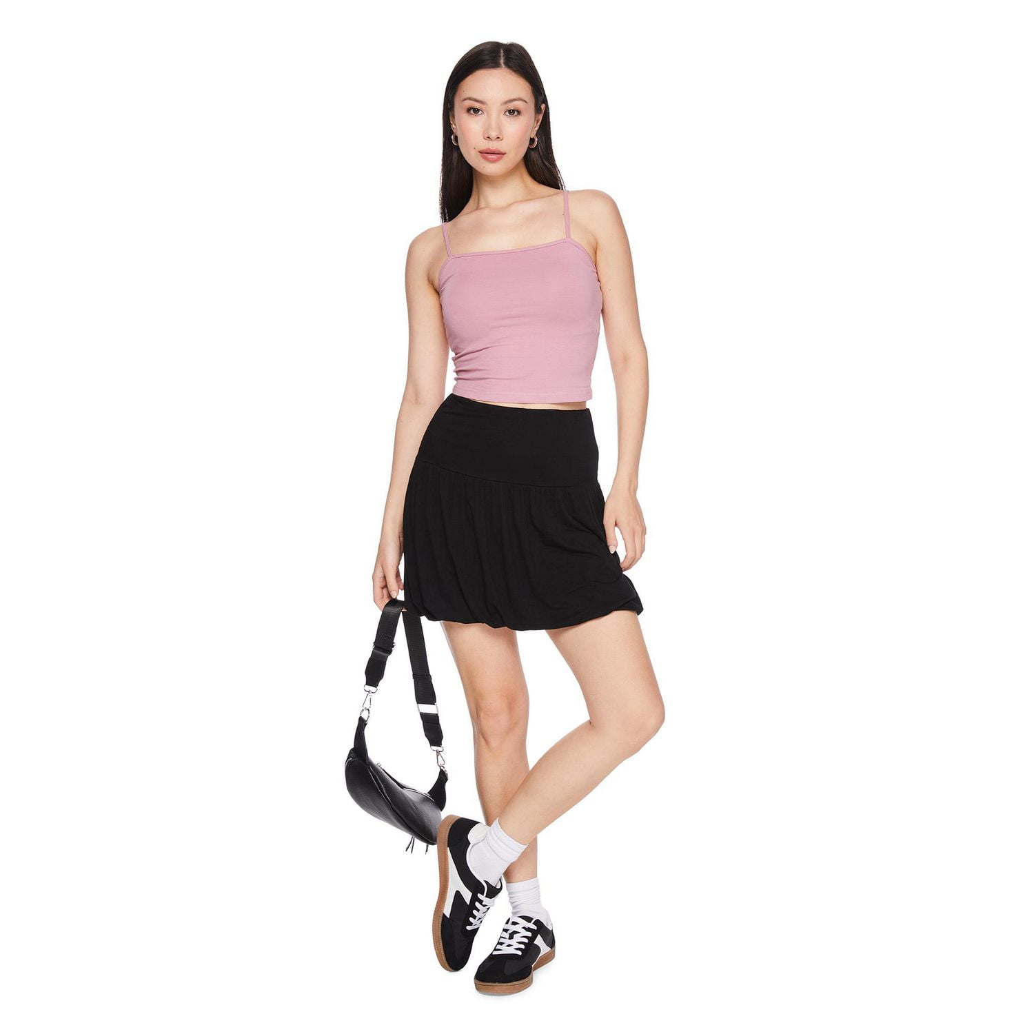 No Boundaries Women's Cropped Cami, Sizes XS-XXL