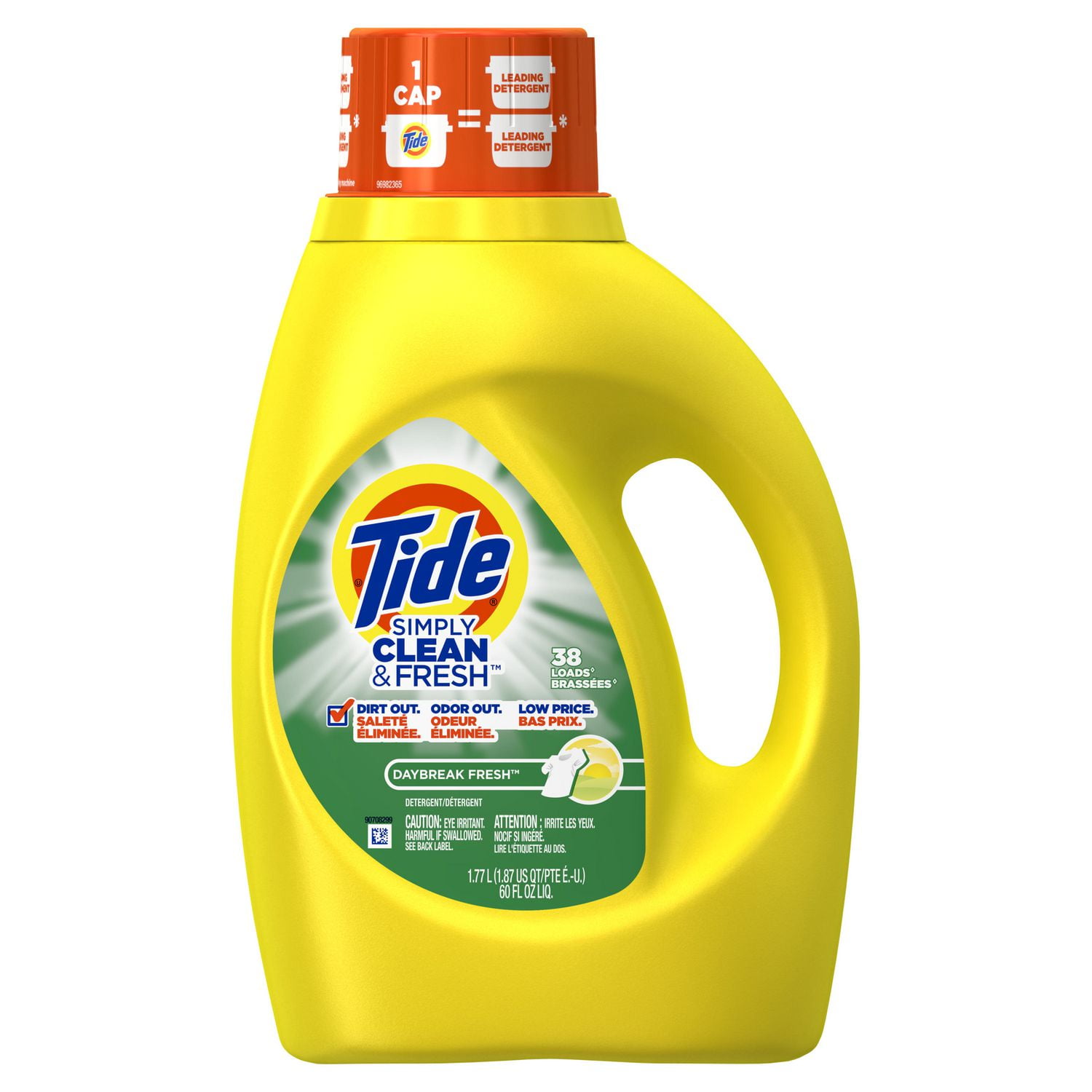 Tide Simply Clean & Fresh Liquid Laundry Detergent, Daybreak Fresh