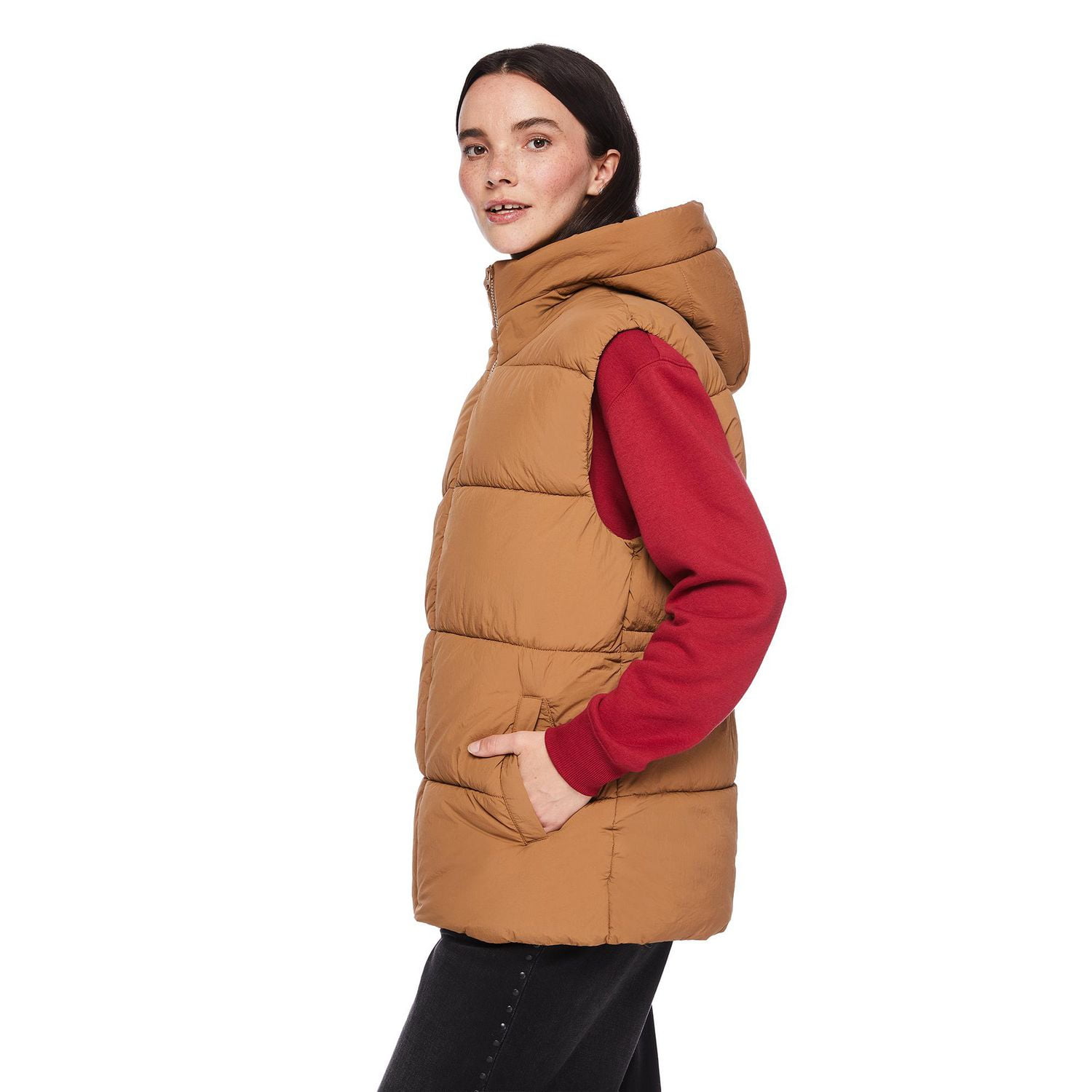 George Women's Puffer Vest, Sizes XS-XXL