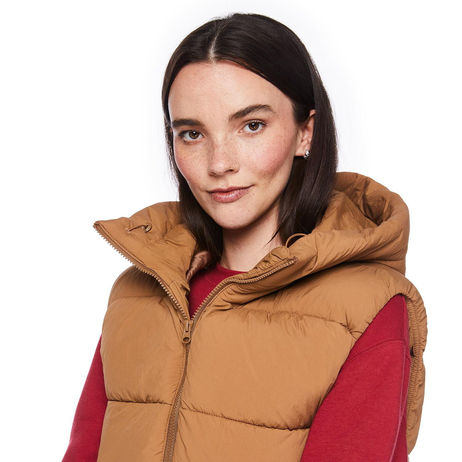 George Women's Puffer Vest, Sizes XS-XXL