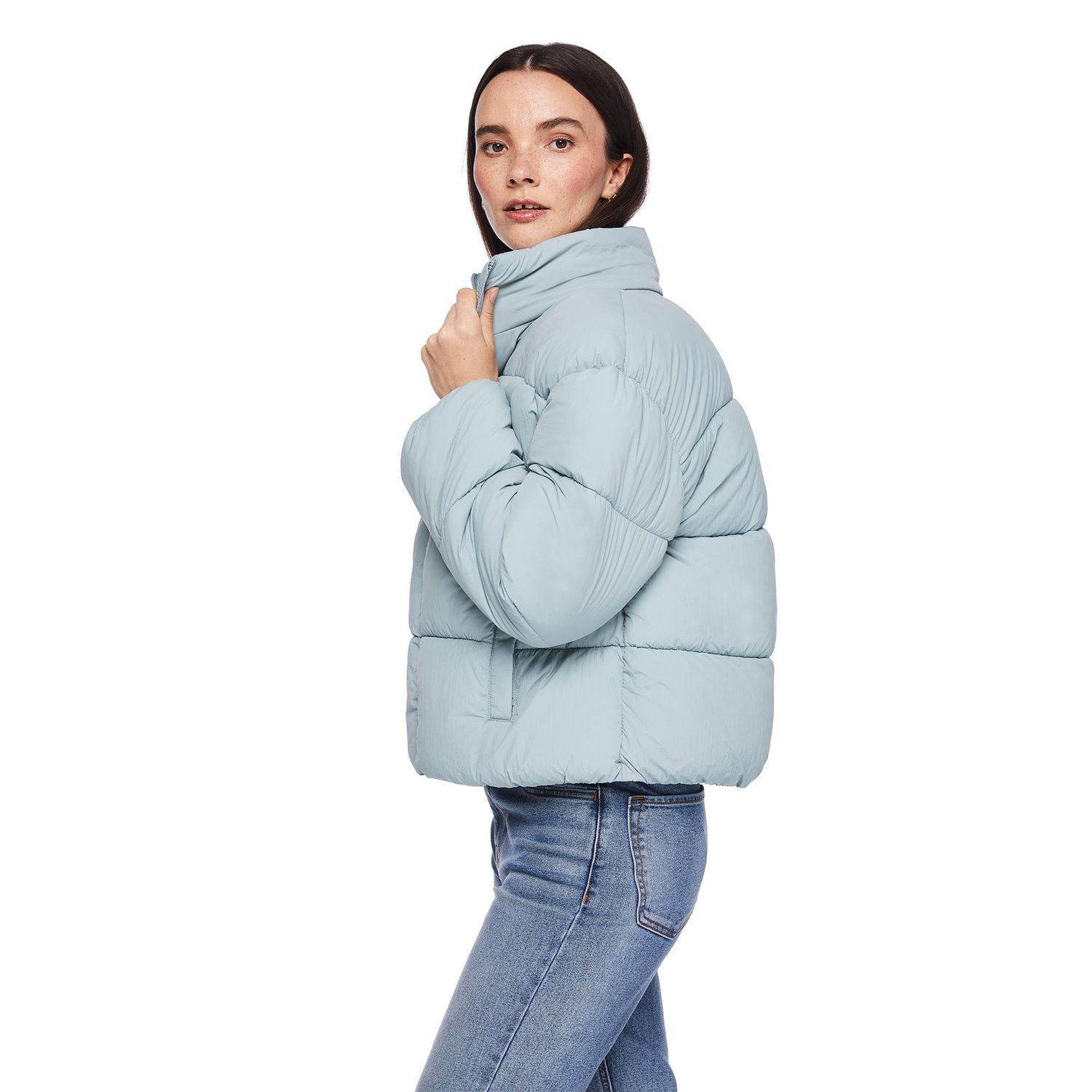 Doudoune courte George pour femmes Tailles TP–TTG