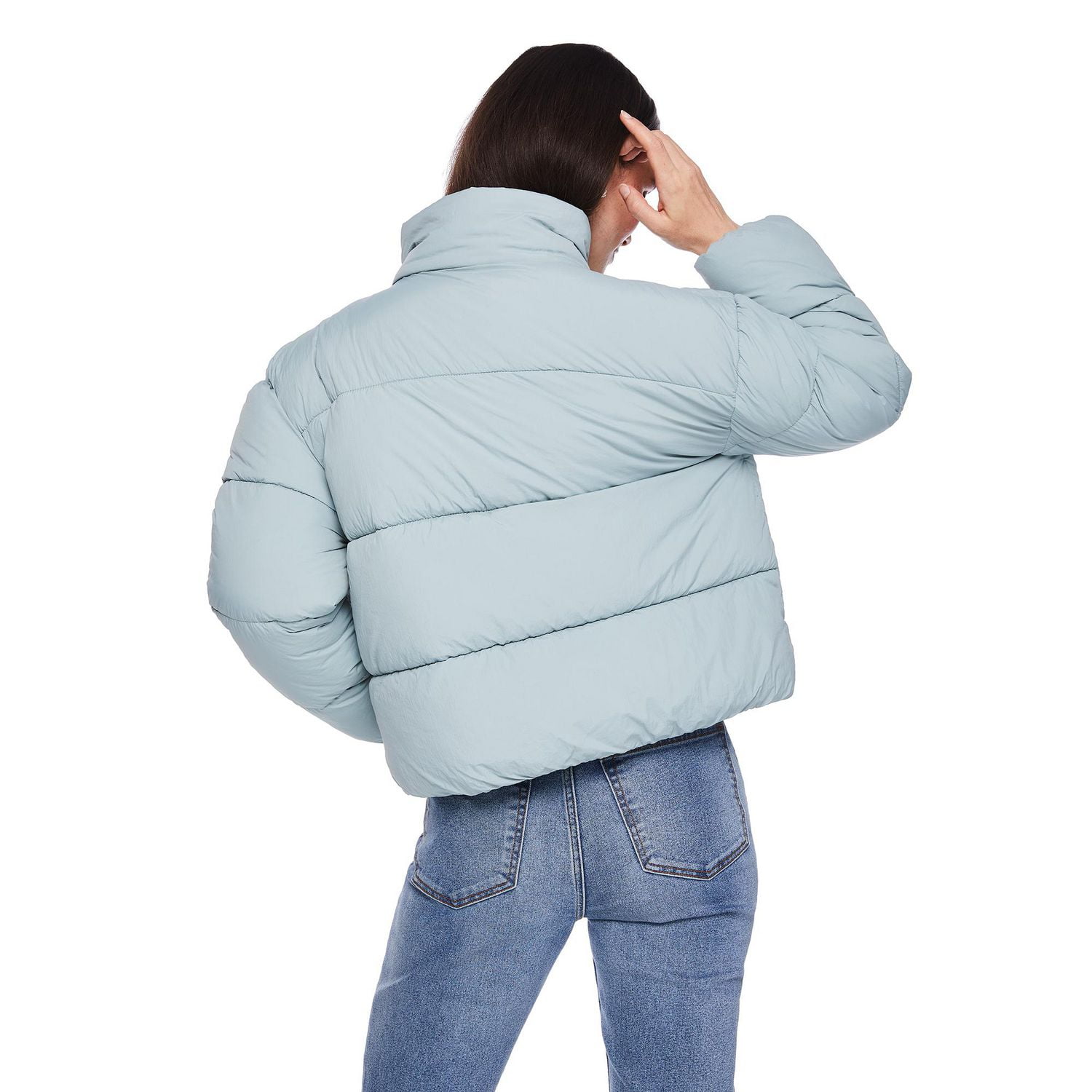 Doudoune courte George pour femmes Tailles TP–TTG