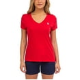 thumbnail image 1 of U.S. POLO ASSN Women's Iconic V Neck, 1 of 3
