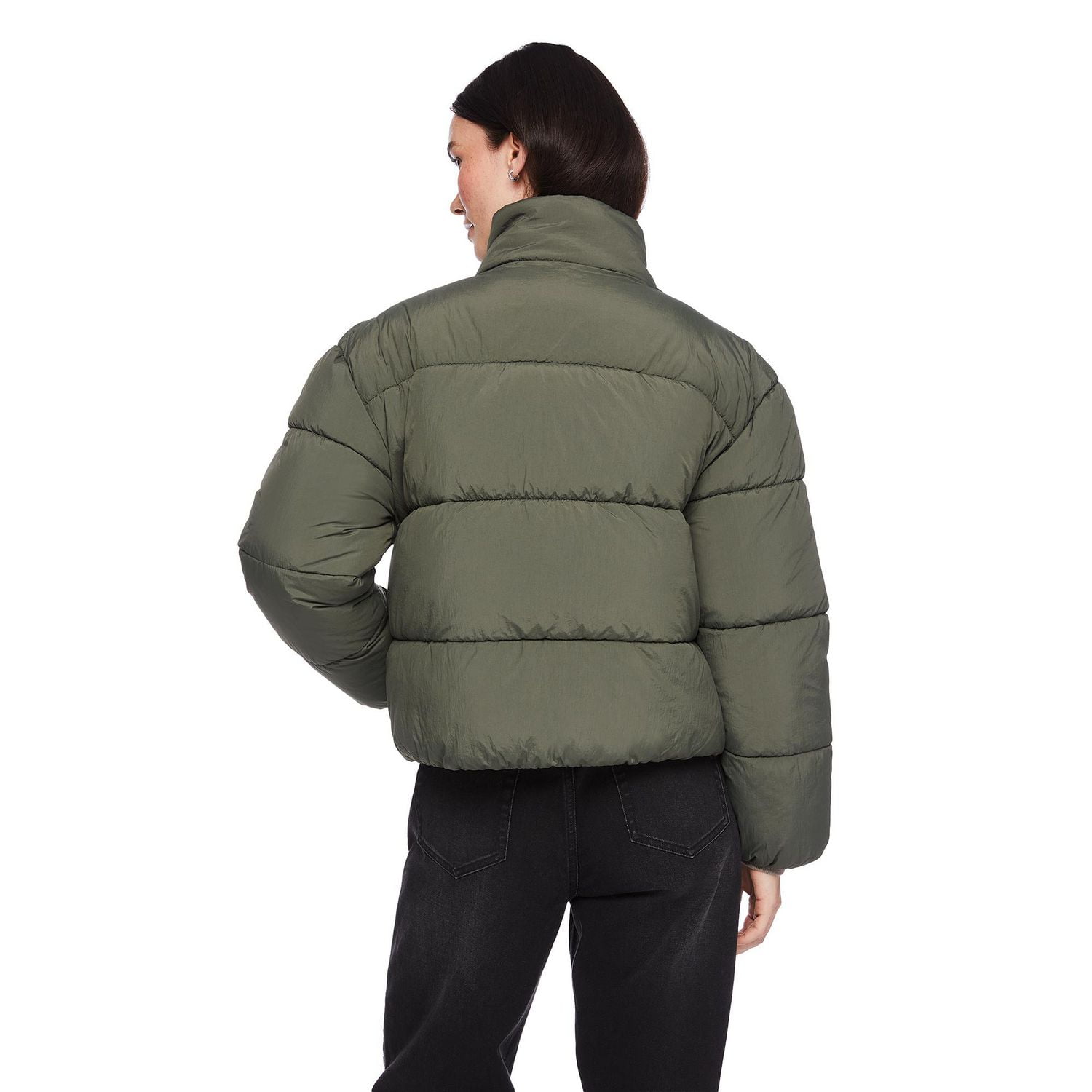 George Women's Short Puffer Jacket, Sizes XS-XXL