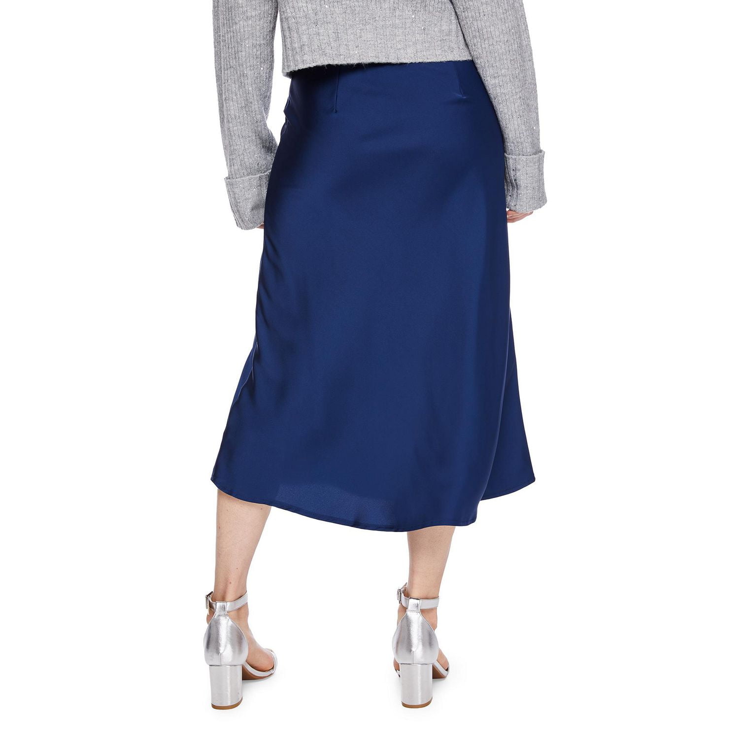 Jupe en satin George pour femmes Tailles TP–TTG