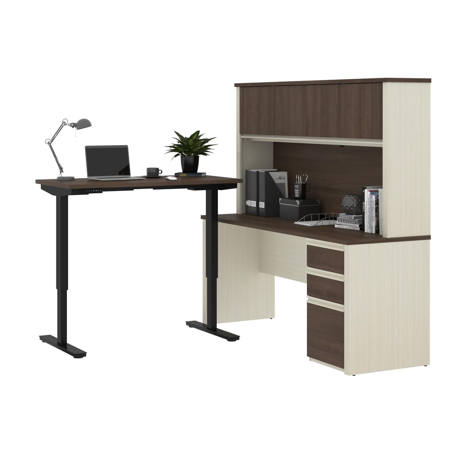 collection 3 desk with hutch