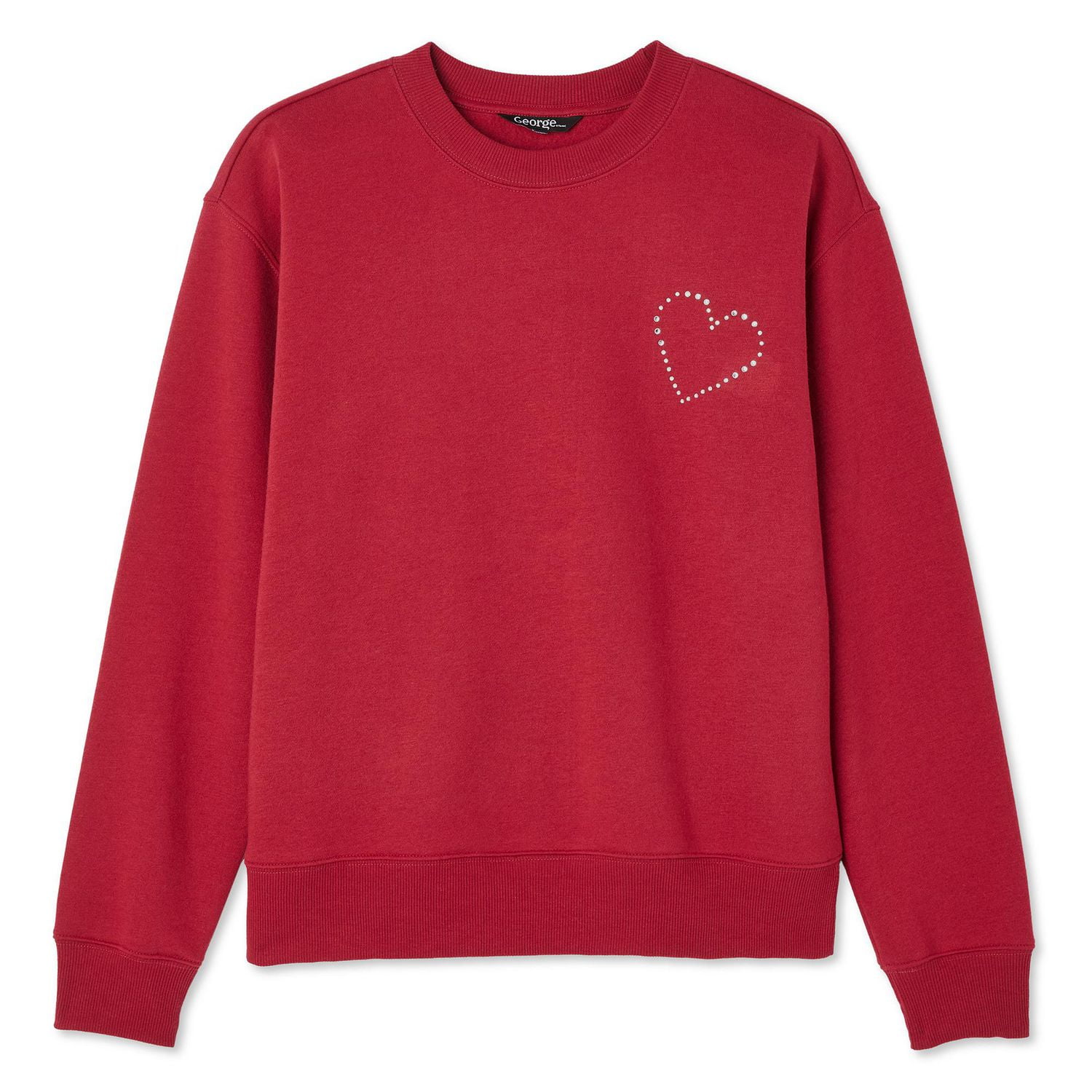 Chandail à encolure ras du cou George pour femmes Tailles TP–TTG