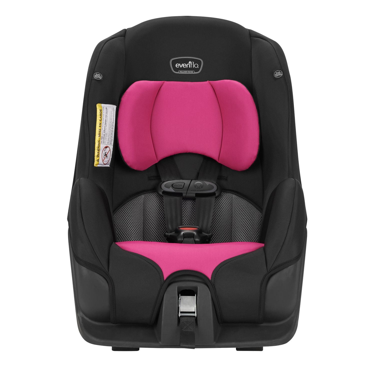 evenflo pink car seat