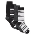 thumbnail image 1 of Athletic Works Boys' Crew Socks 4-Pack, 1 of 1