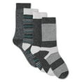 thumbnail image 1 of Athletic Works Boys' Crew Socks 4-Pack, 1 of 1