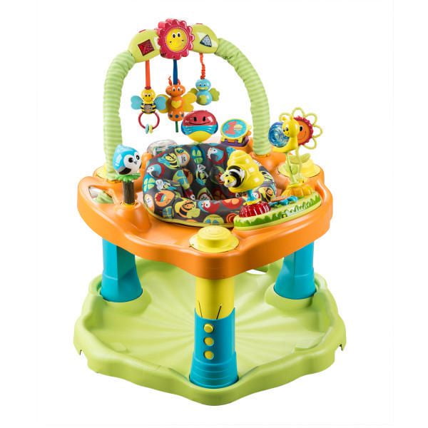 Evenflo ExerSaucer Double Fun Bouncing Activity Saucer (Bumbly