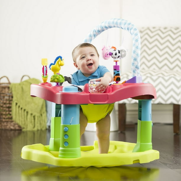 Evenflo ExerSaucer Moovin' & Groovin' Bouncing Activity Centre - Walmart.ca