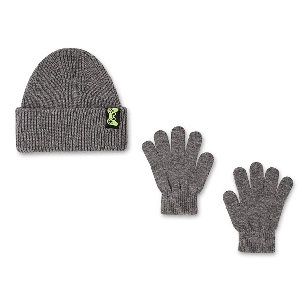 George Toddler Boys' Cuff Toque and Gloves 2-Piece Set - Walmart.ca