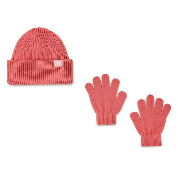 George Toddler Girls' Cuff Toque and Gloves 2-Piece Set