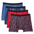 thumbnail image 1 of Athletic Works Men's Boxer Briefs 4-Pack, 1 of 1