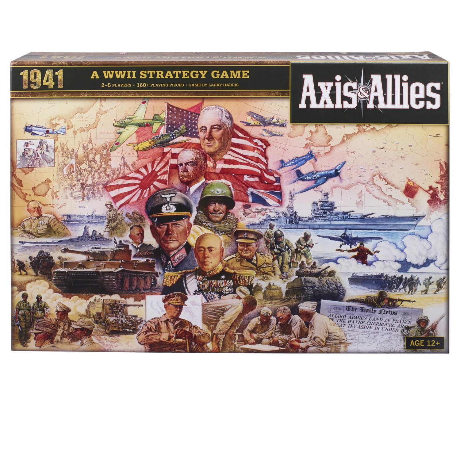 Avalon Hill Axis & Allies 1941 World War II Strategy Board Game, Great Game  for Beginners, Ages 12 and Up, 2-5 Players - Walmart.ca