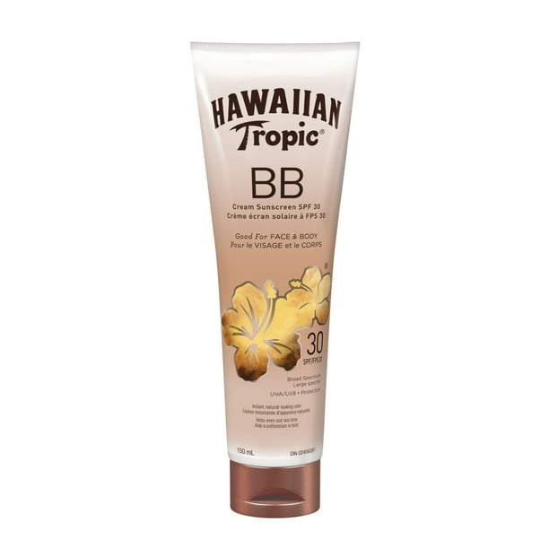 Crème BB Hawaiian Tropic avec écran solaire à FPF 30