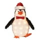 Sculpture de pingouin Holiday time en peluche – image 1 sur 1