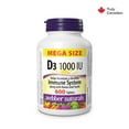 thumbnail image 1 of Webber Naturals Vitamin D3 1000 IU tablet Mega Size, 600ct, 1 of 8
