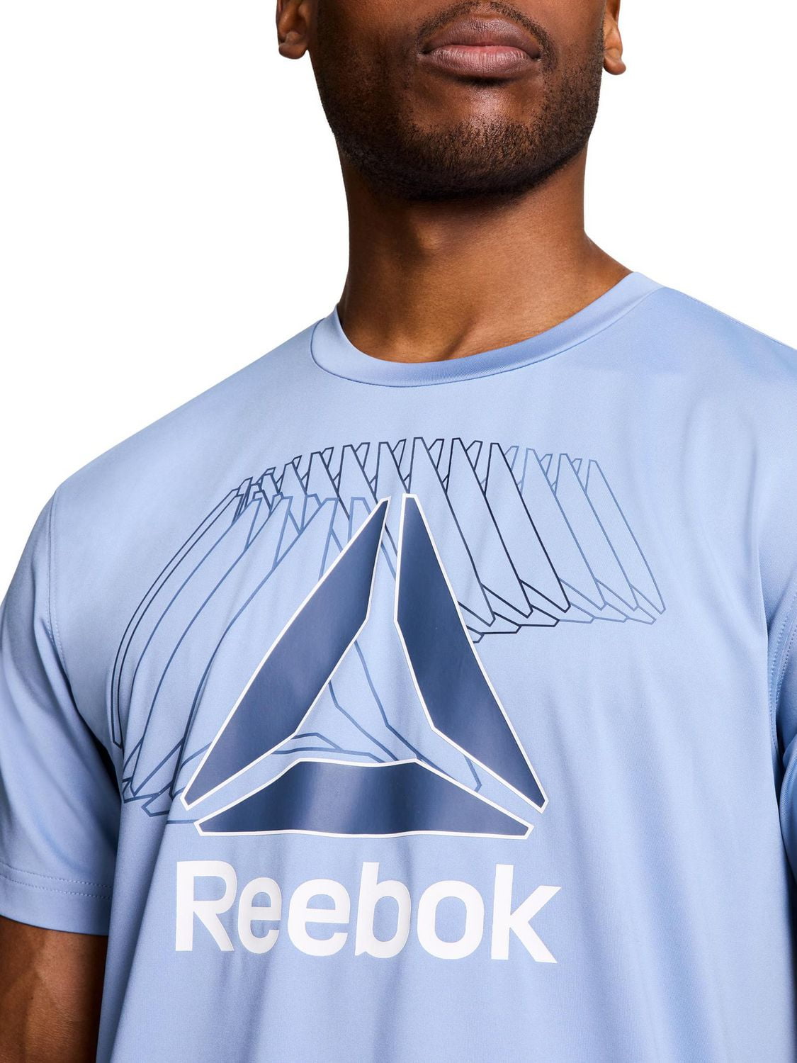 Reebok T-shirt graphique repeater pour homme Tailles S-XL