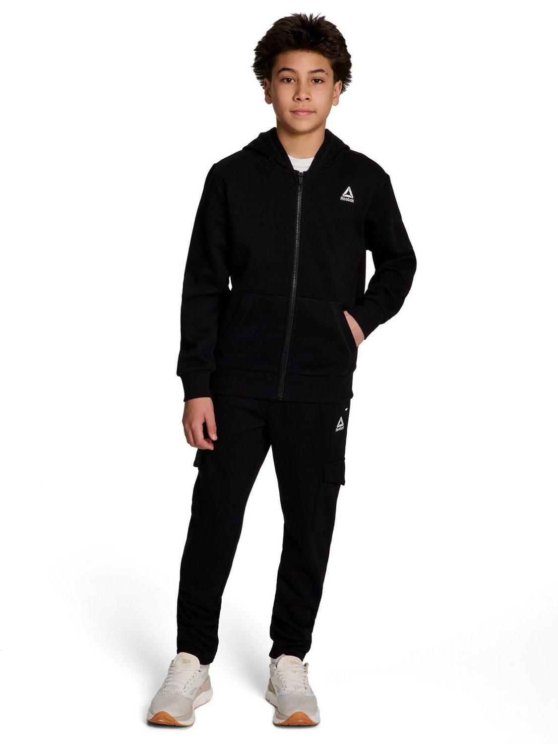 Boys' Reebok Game Day Full Zip Hoodie, Sizes 4/5-18