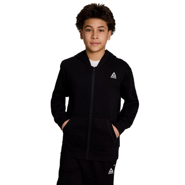 Reebok sweat à capuche zippé game day pour garçon
