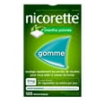 thumbnail image 2 of Nicorette Peppermint Gum, 2 mg, Quit Smoking, Nicotine Gum, Smoking Cessation Aid, NRT, Reduce Cravings, 105 pieces, 2 of 9