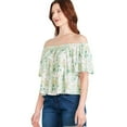 thumbnail image 2 of George Women's Off The Shoulder Tee, 2 of 6