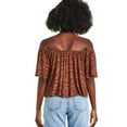 thumbnail image 3 of George Women's Off The Shoulder Tee, 3 of 6