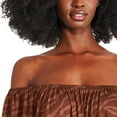 thumbnail image 4 of George Women's Off The Shoulder Tee, 4 of 6