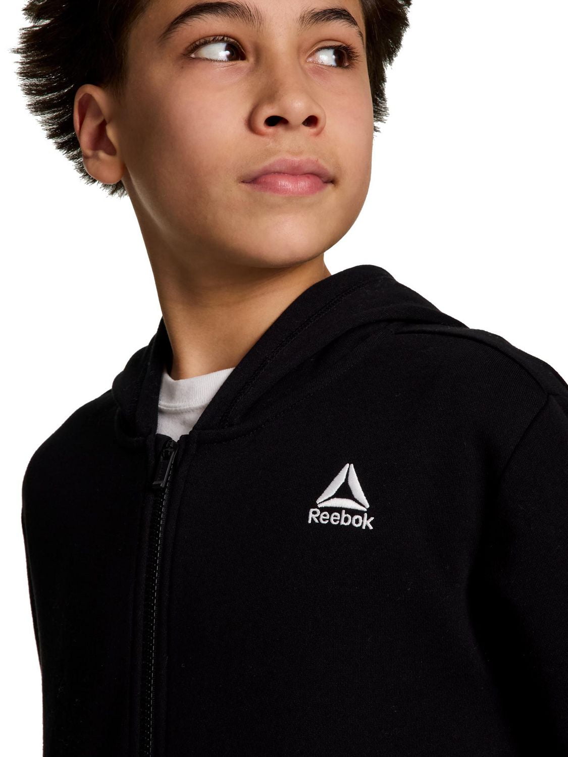 Reebok sweat à capuche zippé  game day pour garçon Tailles 4/5-18