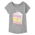 thumbnail image 1 of George Girls' Short Sleeve Screen Tee, 1 of 2