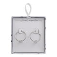 thumbnail image 2 of Luxury Designs Crystal ball Hoops, 2 of 2