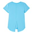 thumbnail image 3 of Athletic Works Girls' Split Back Short Sleeve Tee, 3 of 3