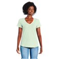 thumbnail image 1 of George Women's Core Slub V-Neckline Tee, 1 of 6