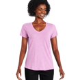 thumbnail image 1 of George Women's Core Slub V-Neckline Tee, 1 of 6