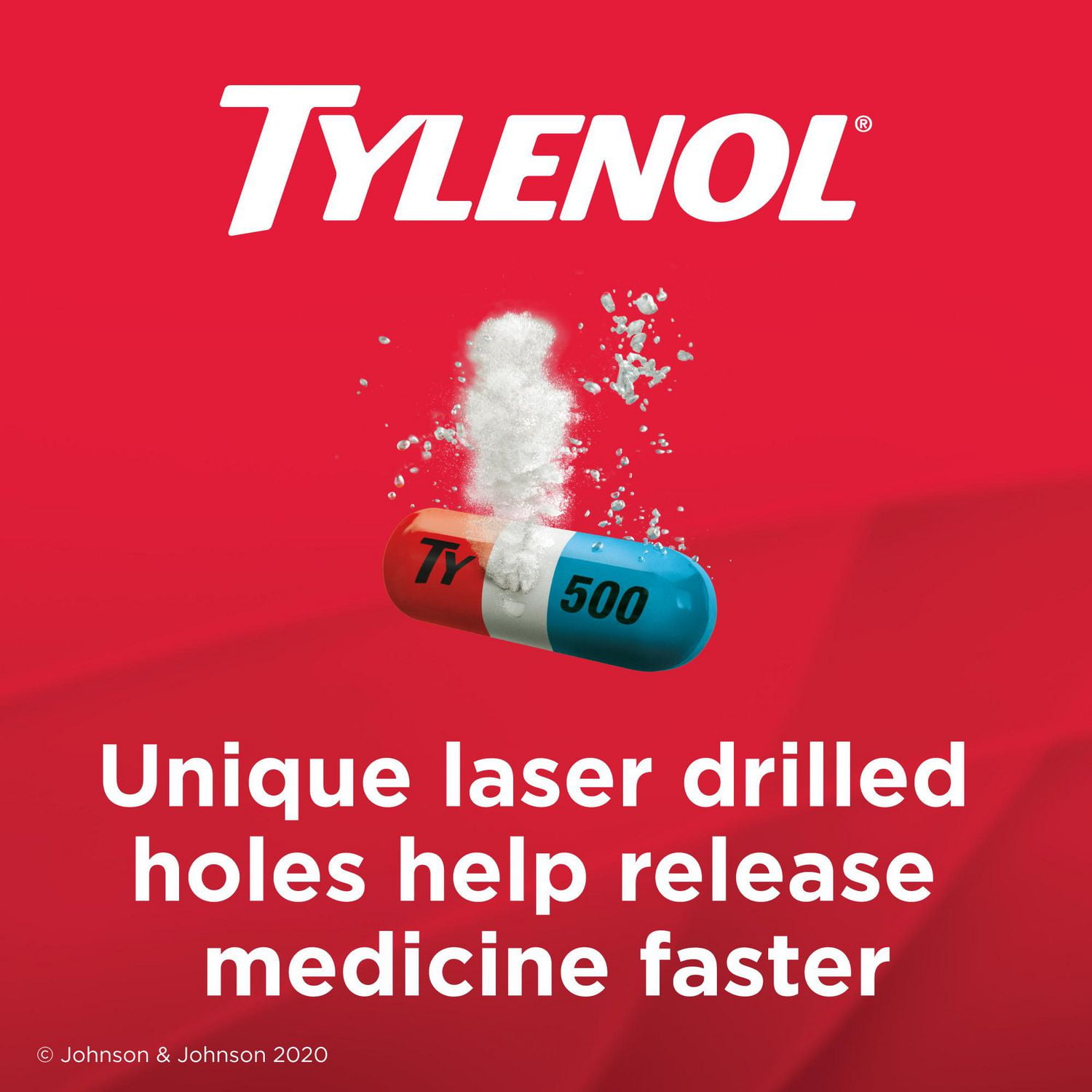 Tylenol Extra Strength Pain Relief Acetaminophen 500mg Rapid Release Gels, 24 Count