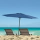 Parasol de patio/plage CorLiving de 7,5 pi en résistant aux rayons UV et au vent – image 2 sur 6