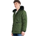 thumbnail image 2 of Canadiana Men's Faux Fur Trim Hooded Parka, 2 of 6