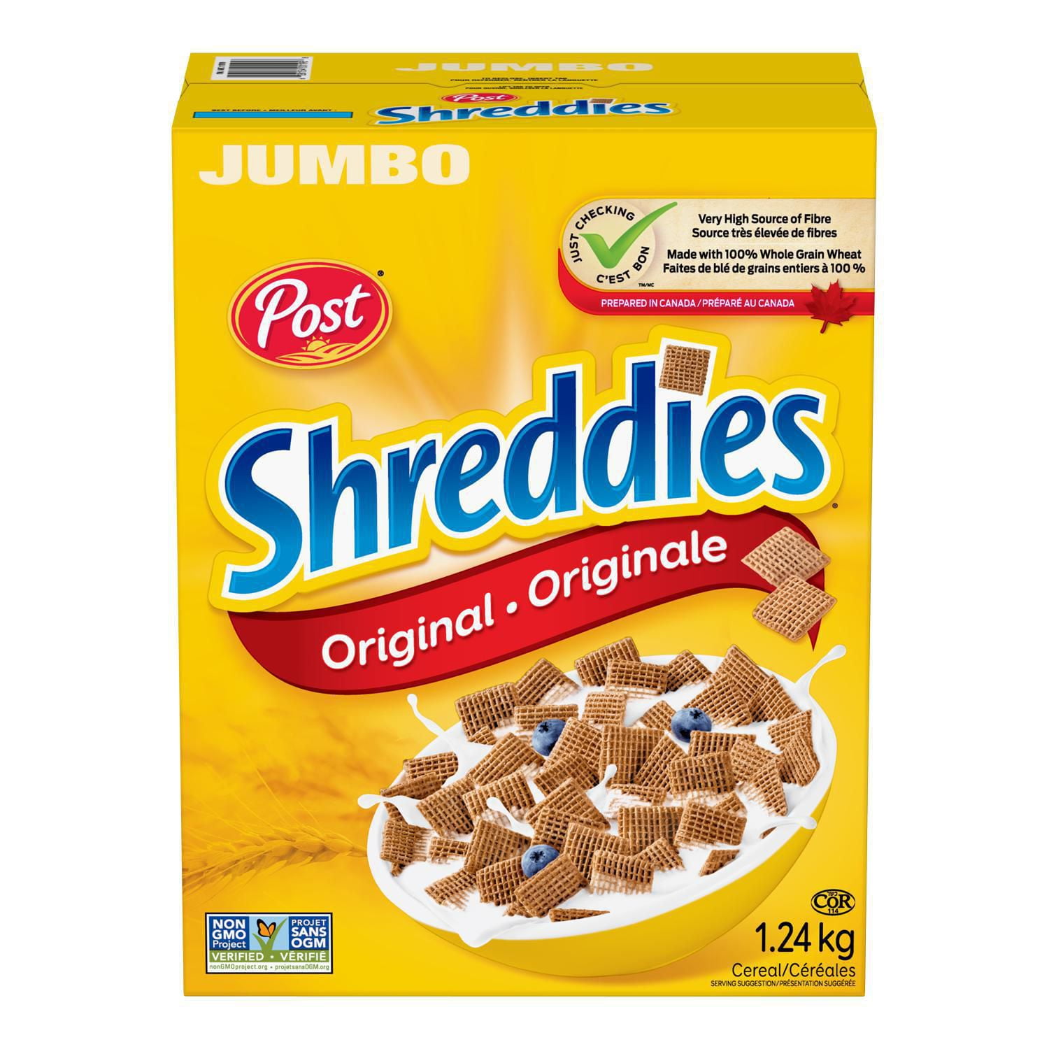 Post Shreddies Original Cereal, Jumbo Size Walmart Canada